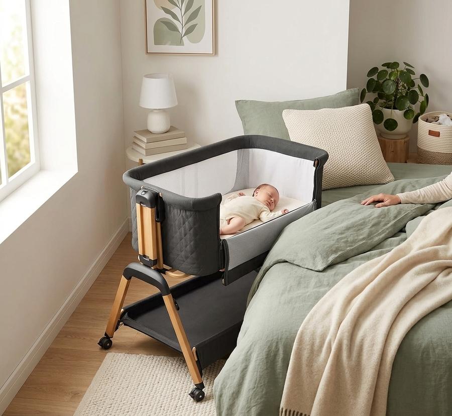 TotRun Bassinet mattress and mesh sides